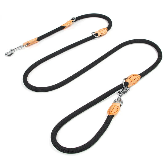 New Generation Dog Leash multifunctional 2.1M Generation Adjustable and Nylon For Large Hands Free Leash for 2 Dogs Universal
