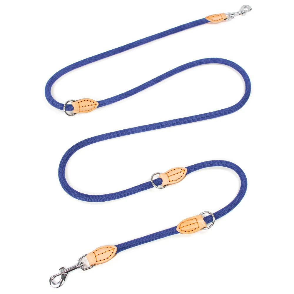 New Generation Dog Leash multifunctional 2.1M Generation Adjustable and Nylon For Large Hands Free Leash for 2 Dogs Universal