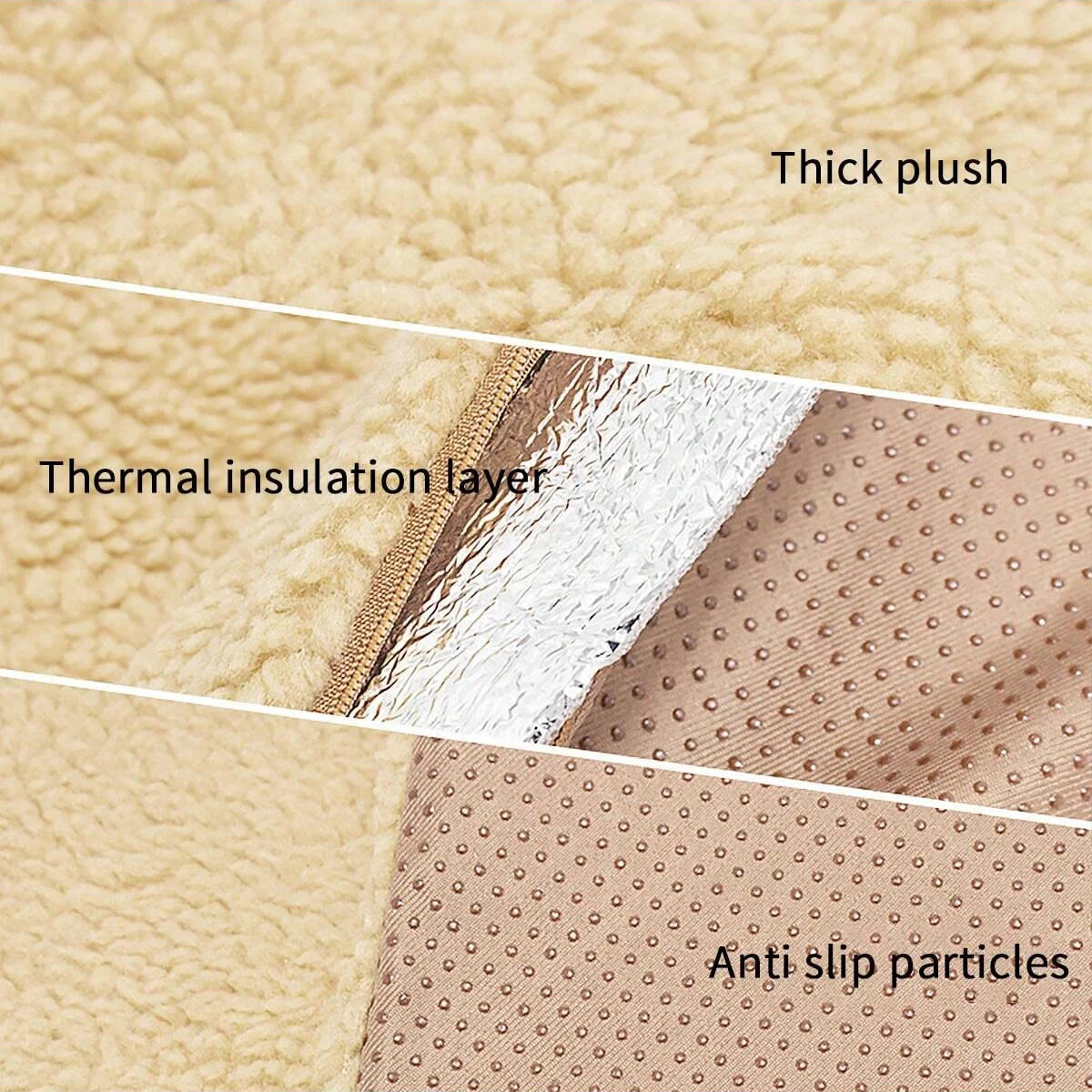 1pc-Self-heating Blanket Mat For Cats And Dogs Lamb Wool Warm Mattress-random color