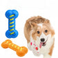 Pet Dog Chew Toys Rubber Bone Toy Bite Resistant Puppy Interactive Stick Puppy Chewing Toy Squeaky Interactive Dog Toys