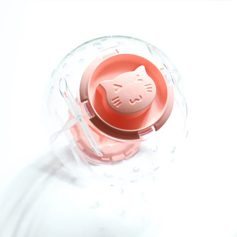 12cm Small Pet Hamster Running Ball Transparent Grounder Pet Mice Gerbil Exercise Jogging Play Toy Small Animals Supplies