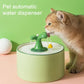 1.5L Automatic Cat Water Fountain Pet Accessories Ceramics Pet Drinking Dispenser Ultra-Quiet Pet Water Bowl for Cats Dogs