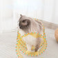 Cat Tunnel Spring Toy Foldable Interactive Cats Tube Tunnel with Feather Mouse Toys Pet Kitten Cat Toy