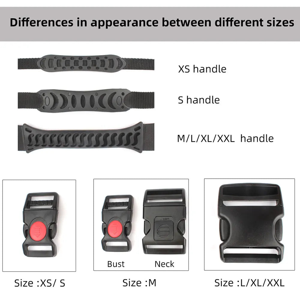 Accept Customise Patches Pet Dog Harness No Pull Reflective Saddle Adjustable Dog Walking For Small Medium And Large Dogs Vest