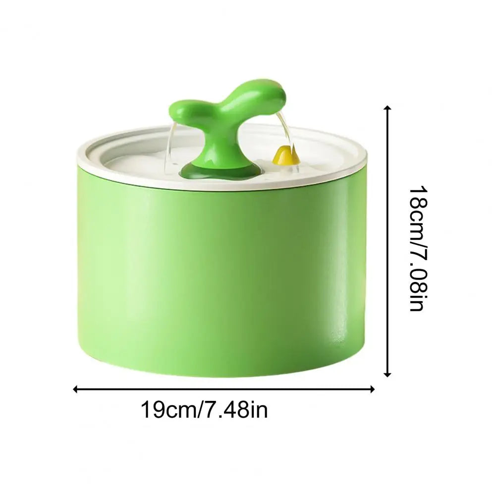 1.5L Automatic Cat Water Fountain Pet Accessories Ceramics Pet Drinking Dispenser Ultra-Quiet Pet Water Bowl for Cats Dogs