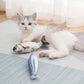 Electric Moving Fish Cat Toy Realistic Flopping Fish Dog Toy Plush Interactive Cat Toy for Indoor Cats Exercise