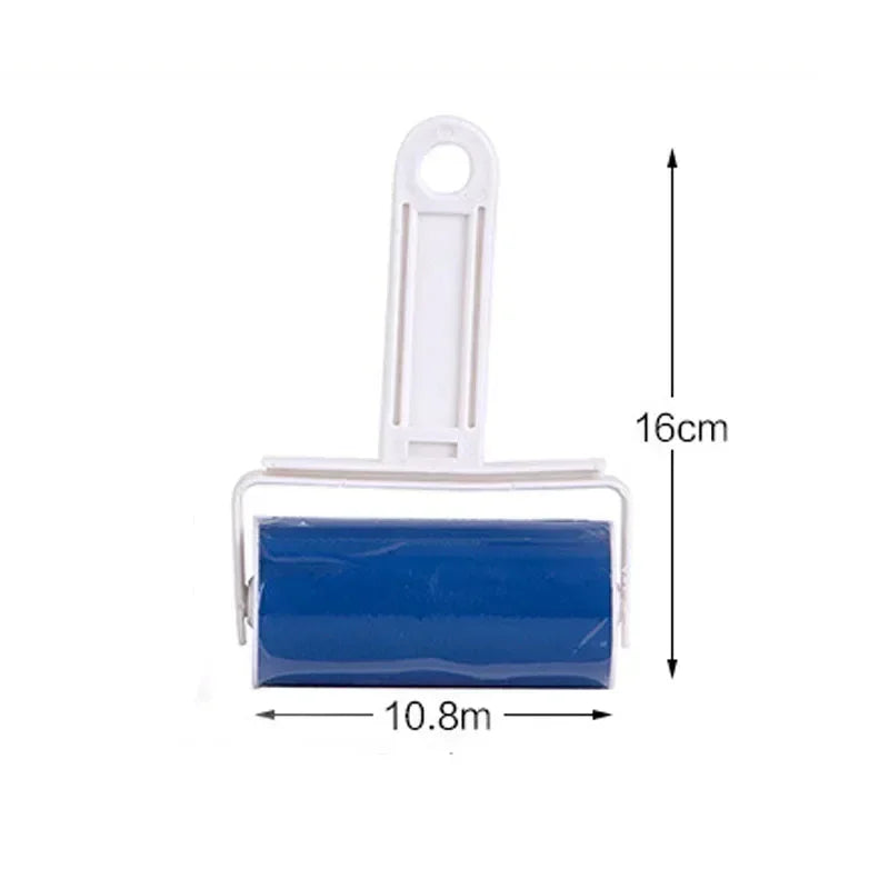Large High quality New Washable Reusable Clothes Hair Pet Hair Sticky Roller Household Cleaning Portable Hair Remover Rolle
