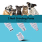 Dog Nail Grinder USB Rechargeable Electric Pet Paws Clipper & Trimmer Painless Paws Grooming Quiet 2-Speed Dog Nail File