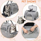 Pet Carrier Bag Airline Approved Up for Cats and Dogs Up to 20LBs, Soft Cat Carrier Dog Carrier Travel Kitten Carrier with Mat