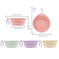 Portable Dog Bowl Foldable - Pet Travel Water & Food Bowl Collapsible Feeding Dish for Dogs Outdoor Camping Hiking