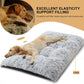 1 piece of pet cat and dog bed, long hair, plush, thick, comfortable and warm - easy to disassemble and wash dog pad cat pad, su