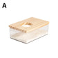 Hamster Golden Bear Sand Bath Box Acrylic Fully Transparent Large Pet Chinchilla Toilet Dual-Purpose Bath Sand Urine Sand Basin