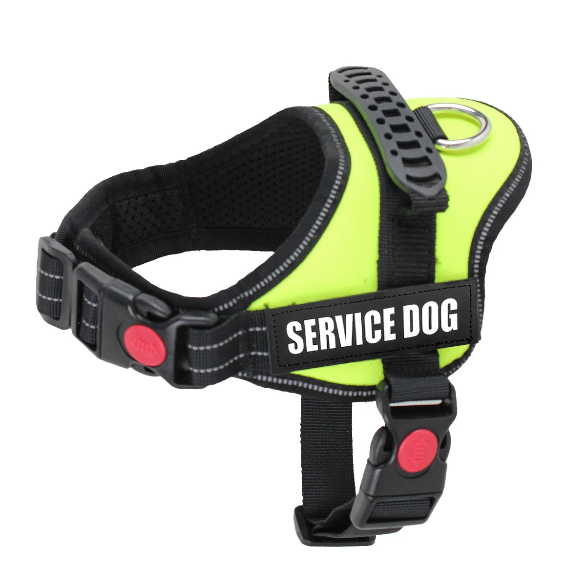 Accept Customise Patches Pet Dog Harness No Pull Reflective Saddle Adjustable Dog Walking For Small Medium And Large Dogs Vest
