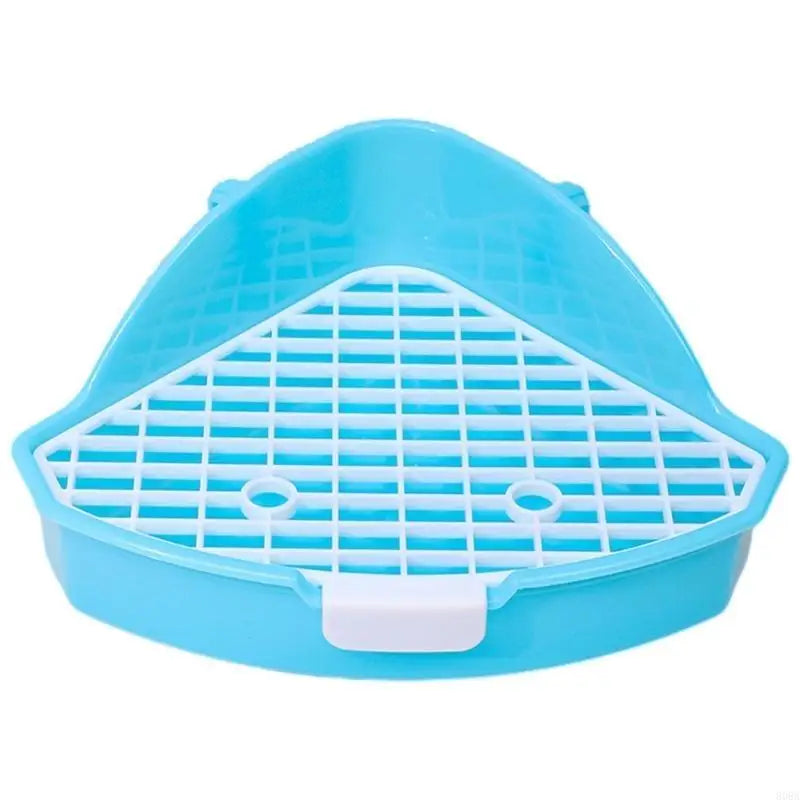 Cage Corner Toilet Small Animal Triangle Litter Pan Pet Ferret Cage Litter Tray