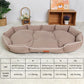 Dog Bed for Large Dogs, Rectangle Washable Orthopedic Pet Bed, Soft Sleeping Puppy Bed, Durable Dog Sofa with Anti-Slip Bottom