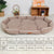 Dog Bed for Large Dogs, Rectangle Washable Orthopedic Pet Bed, Soft Sleeping Puppy Bed, Durable Dog Sofa with Anti-Slip Bottom