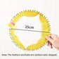 Cat Tunnel Spring Toy Foldable Interactive Cats Tube Tunnel with Feather Mouse Toys Pet Kitten Cat Toy