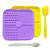 Combination pet licking pad with suction dog licking pad slow feeding dog licking pad pet bath distraction pad food dispenser