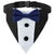 Sucado Brand Pet Wedding Suit Bib Dog Collar Adjustable with Bow Tie Bandana for Engagement Party Costume Clothes