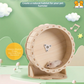 High Quality DIY Wooden Running Wheel Removable Silent Exercise Wheel Exercise Toy for Hamster