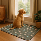 1pcs Cute Waterproof Pet Pee Pad Washable Puppy Training Pad Mat Reusable Anti-Slip Pee Pad Blanket Absorbent Diaper for Dog Cat