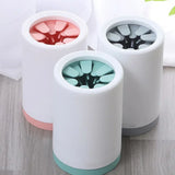 Pet Foot Washer Cup Soft Silicone Foot Cup Cat Foot Cleaning Bucket Dog Paw Cleaner Cup Manual Quick Paw Wash Cleaner