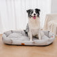 Dog Bed for Large Dogs, Rectangle Washable Orthopedic Pet Bed, Soft Sleeping Puppy Bed, Durable Dog Sofa with Anti-Slip Bottom