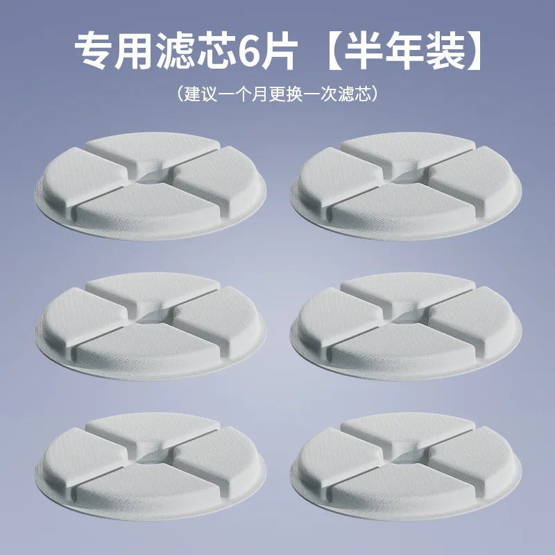 1L Ceramic Cat Water Fountain USB Charging Pet Water Feeders Dogs Automatic Circulating Filtration Flow Water Dispenser