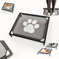 Cooling Elevated Dog Bed - Raised Dog Cot Fits, Pet Cot with Durable Supportive Mesh, Indoor & Outdoor, Black, Small Pet Bed