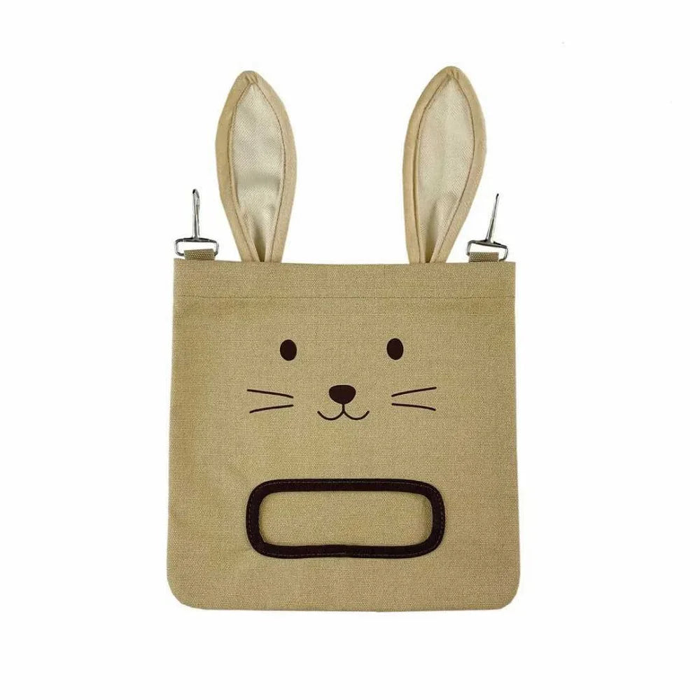New Rabbit Hanging Hay Bag Shaped Feeding Feed Package Convenient Multiple Colors Available Small Pet Supplies