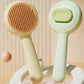 Cat Brush Self-cleaning Cat Brush Pet Hair Remover One Click Combs for Cats Hair Cleaning Pet Grooming Massage Dog Comb Brushes