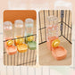 Automatic Pet Feeder Cage Hanging Water Bottle Food Container Dispenser For Dog Cats Rabbit Birds Supplies
