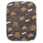 1pcs Cute Waterproof Pet Pee Pad Washable Puppy Training Pad Mat Reusable Anti-Slip Pee Pad Blanket Absorbent Diaper for Dog Cat