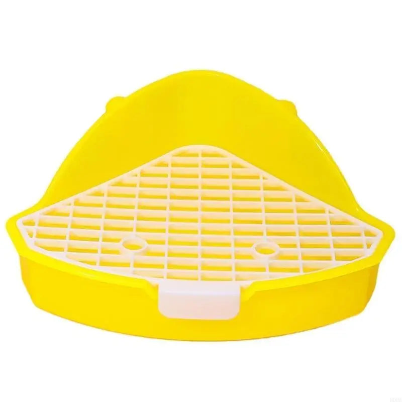 Cage Corner Toilet Small Animal Triangle Litter Pan Pet Ferret Cage Litter Tray