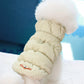 Dog Jacket For Autumn/Winter, Pet Coat, 3-Layer Thick Warm Outerwear, Suitable For Small To Medium Dogs Like Poodle, Teddy, York