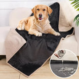 Soft, comfortable and warm pet sleeping blanket flannel thickened waterproof cat and dog warmth blanket