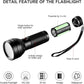 395nm UV Flashlight Black Light Waterproof 51 LED Flashlight Set with AA Battery for Home & Hotel Inspection Pet Urine Detector