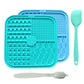 Combination pet licking pad with suction dog licking pad slow feeding dog licking pad pet bath distraction pad food dispenser
