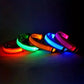 Light Up LED Pet Dog Collar Safety Night Walking Flashing Glow In The Dark LED Pet Dog Battery Collar Small Medium Large Dog