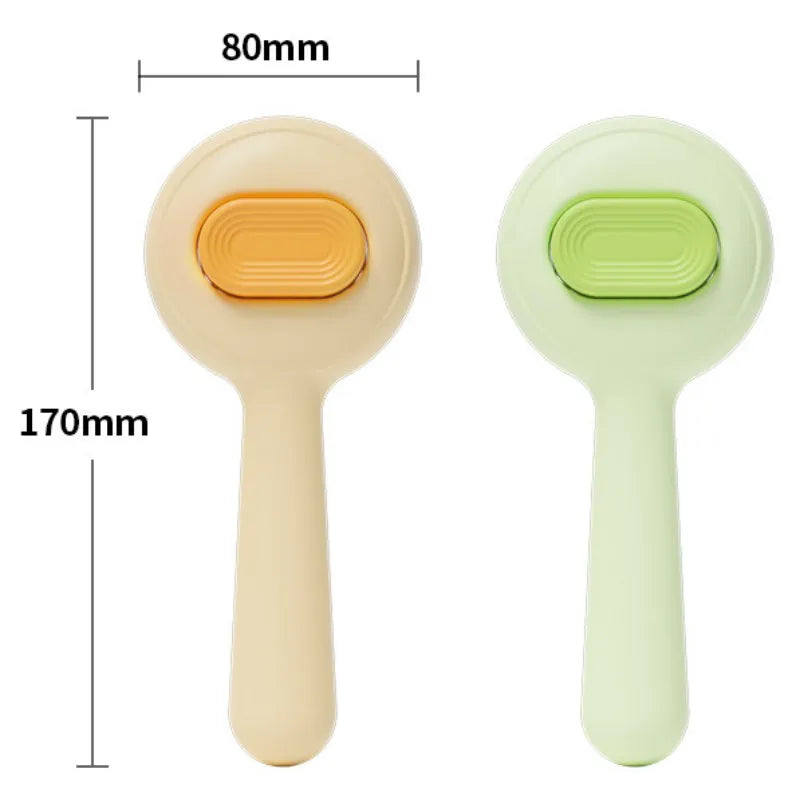 Cat Brush Self-cleaning Cat Brush Pet Hair Remover One Click Combs for Cats Hair Cleaning Pet Grooming Massage Dog Comb Brushes