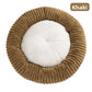 Dog Bed Donut Big Large Round Basket Plush Beds for Dogs Medium Accessories Fluffy Kennel Small Puppy Washable Pets Cat Products