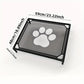 Cooling Elevated Dog Bed - Raised Dog Cot Fits, Pet Cot with Durable Supportive Mesh, Indoor & Outdoor, Black, Small Pet Bed